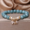 Blue Water Jade Bracelet For Women Light Luxury Minority High-grade